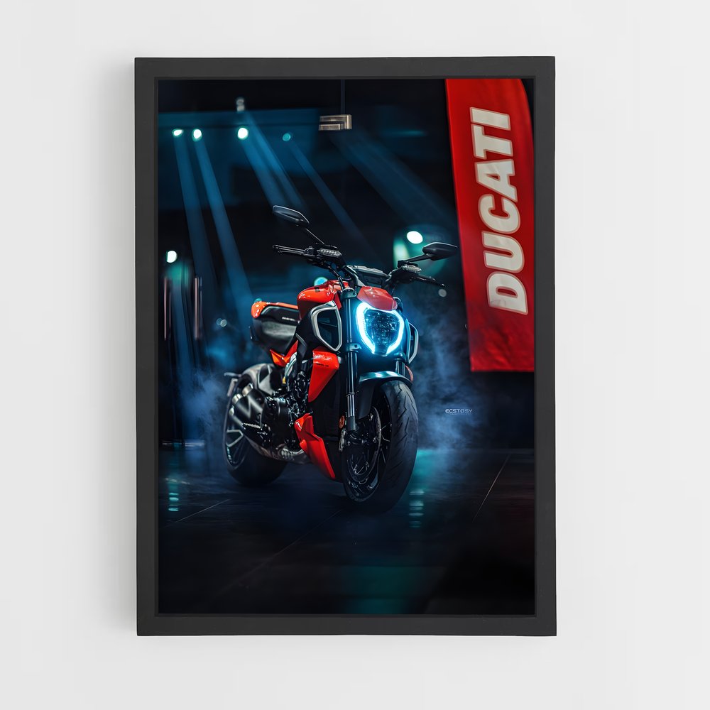 Poster Diavel v magnifique – affiche Ducati (vue 2)
